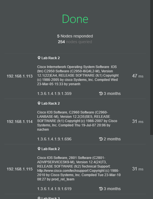 SNMP Scanner Tool